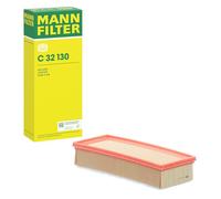 MANN C32130 Air Filter 322mm Length 59mm Height Fits Audi A5 2.0 TDI 1.8 TFSI