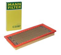 MANN-FILTER Air Filter Insert C 33 007 – 328 mm – Fits Jeep Patriot, Dodge Caliber, Jeep Compass