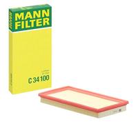 MANN-FILTER, C 34 100 Air Filter | For Passenger Cars, Clean Air Intake, Durable Filter Media, Perfect fit Design, True OE Engineering