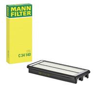 Mann Filter Air Filter C34140 - 41mm Height - Fits Fiat 124, Mazda MX-5, MX-5 RF