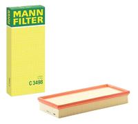 MANN-FILTER, C 3498 Air Filter | For Passenger Cars, Clean Air Intake, Durable Filter Media, Perfect fit Design, True OE Engineering