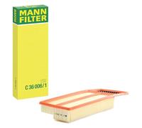 Air filter Filter Insert C 36 006/1 MANN-FILTER for FIAT CITROËN PEUGEOT OPEL