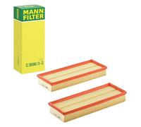 Air filter Filter Insert C 3698/3-2 MANN-FILTER for MERCEDES-BENZ PUCH