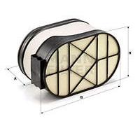 MANN-FILTER CP34360 Air Filter Service Clean Air Intake Fits Bell Equipment