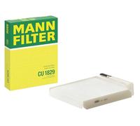 MANN-FILTER CU 1829 Cabin Air Filter - for Cars + Transporters | For cars, dust and pollen filtration, improved air, interior air protection, original OE quality