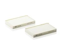 MANN-FILTER CU 20 005-2 Cabin Air Filter (set of 2) - For right-hand drive vehicles for Cars + Transporters