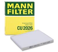 MANN-FILTER Cabin Air Filter CU 2026 – Fits Abarth, Chrysler, Fiat, Ford, Lancia – H18×205×177 mm