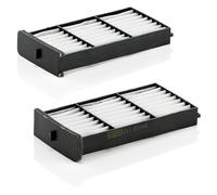 MANN-FILTER CU 2106-2 Cabin Air Filter (set of 2) - for Cars + Transporters