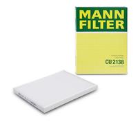 Cabin filter behind the glove compartment Particulate Filter CU 2138 MANN-FILTER