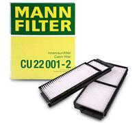MANN-FILTER CU 22 001-2 Cabin Air Filter (set of 2) - for Cars + Transporters