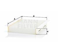 MANN-FILTER CU 22 022 Filter, cabin air for ALFA ROMEO,FIAT,JEEP,RAM