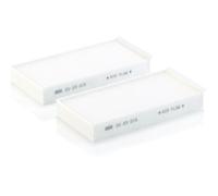MANN-FILTER CU 23 015-2 Cabin Air Filter (set of 2) - for Cars + Transporters