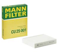 Cabin filter below the glove compartment Particulate Filter CU 25 001 for BMW