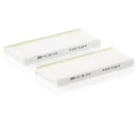 Mann Filter Cabin Air Filter CU 25 010-2 - Particulate - Below Glove Compartment - For NISSAN NP300