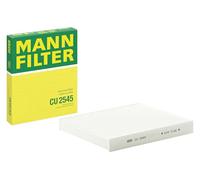 MANN-FILTER Cabin Air Filter CU 2545 – for Cars & Transporters – Fits VW, Audi, Skoda, Mercedes-Benz