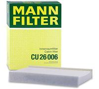 MANN-FILTER Cabin Air Filter CU26006 – Particulate – Fits VW Up/Seat Mii/Skoda Citigo