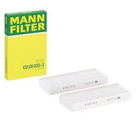 MANN-FILTER CU 26 025-2 Cabin Air Filter - CARS + TRANSPORTERS