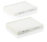 MANN-FILTER CU 2736-2 Cabin Air Filter (set of 2) - for Cars + Transporters
