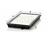 MANN-FILTER CU 2835 Filter, cabin air for ALPINA,BMW