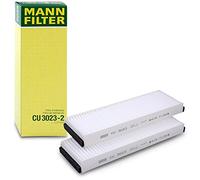 MANN-FILTER CU 3023-2 Cabin Air Filter (set of 2) - for Cars + Transporters