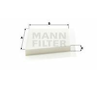 MANN-FILTER CU 3461 Cabin Air Filter - for Cars + Transporters