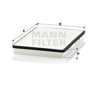 MANN-FILTER CU 2672 Pollen filter