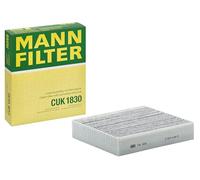 MANN-FILTER Cabin Air Filter CUK 1830 Activated Carbon Below Glove Compartment