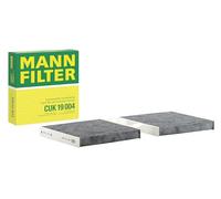 MANN-FILTER CUK 19 004 Cabin Air Filter - Pollen Filter with Activated Carbon - for Cars + Transporters