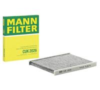 MANN-FILTER Cabin Air Pollen Filter CUK2026 – Activated Carbon 205×18 mm