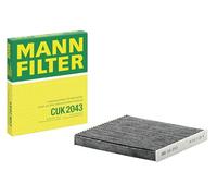 Mann Filter Cabin Air Filter CUK 2043 – Activated Carbon – Fits behind glove compartment