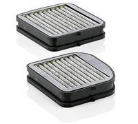 Mann Filter Cabin Air Filter CUK 22 000-2 – Pollen, Activated Carbon – Set of 2 Cars + Transporters
