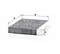 MANN-FILTER Cabin Air Filter CUK 22 022 – Pollen, Activated Carbon for Cars & Transporters
