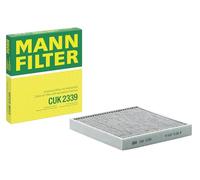 MANN-FILTER Cabin Air Filter CUK 2339 - Activated Carbon Pollen Filter 233 mm Fits BMW Z4