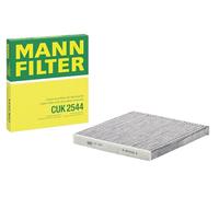 MANN-FILTER CUK 2544 Cabin Air Filter - Pollen Filter with Activated Carbon - for Cars + Transporters
