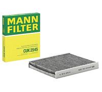 MANN-FILTER CUK 2545 Cabin Air Filter - Pollen Filter with Activated Carbon - for Cars + Transporters