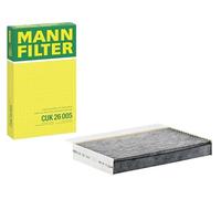 Mann Filter Cabin Air Activated Carbon Filter 260 mm – Fits Renault Fluence & Megane