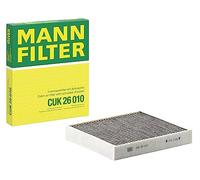 MANN-FILTER CUK 26 010 Cabin Air Filter - Pollen Filter with Activated Carbon - for Cars + Transporters