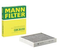 MANN-FILTER CUK 26 010 Cabin Air Filter - Pollen Filter with Activated Carbon - for Cars + Transporters
