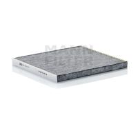 MANN-FILTER Cabin Air Filter CUK 26 017 - Activated Carbon Pollen H20mm L225mm