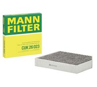 MANN-FILTER CUK 26 023 Cabin Air Filter - Pollen Filter with Activated Carbon - for Cars + Transporters