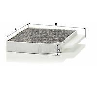 MANN-FILTER CUK 26 023 Filter, cabin air for ,MERCEDES-BENZ