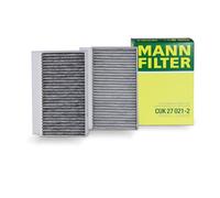 MANN Filter CUK27021-2 Cabin Air Filter 30mm Height Fits Mercedes-Benz S-Class