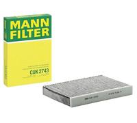 Cabin filter Vehicle interior, driver’s side Activated Carbon Filter CUK 2743