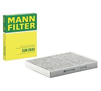 MANN-FILTER CUK 2842 Cabin Air Filter - Pollen Filter with Activated Carbon - for Cars + Transporters