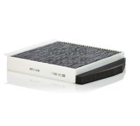 MANN CUK2855/1 Cabin Air Filter 278mm Length Fits Volvo S60 S80 V70 XC70 XC90