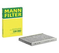 MANN-FILTER CUK 2862 Cabin Air Filter - Pollen Filter with Activated Carbon - for Cars + Transporters