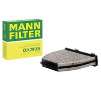 MANN-FILTER CUK 29 005 Cabin Air Filter - Pollen Filter with Activated Carbon - for Cars + Transporters