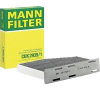 MANN-FILTER CUK 2939/1 Interior Filter- Pollen filter with active charcoal - For right hand side driving passenger cars