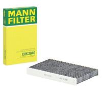 MANN-FILTER CUK 2940 Cabin Air Filter - Pollen Filter with Activated Carbon - for Cars + Transporters