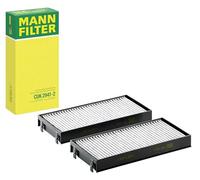 MANN Filter CUK2941-2 Cabin Air Filter 34mm Height 293mm Length Fits BMW X5 X6